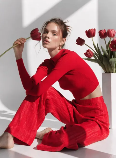 Red Tulip Vogue Studio Fashion Shoot