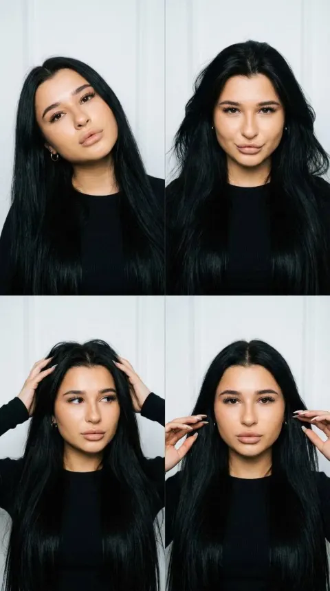 Photo Booth Portrait Grid