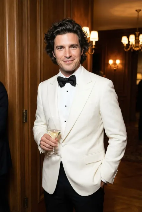 Old Money Gentleman Gala Portrait