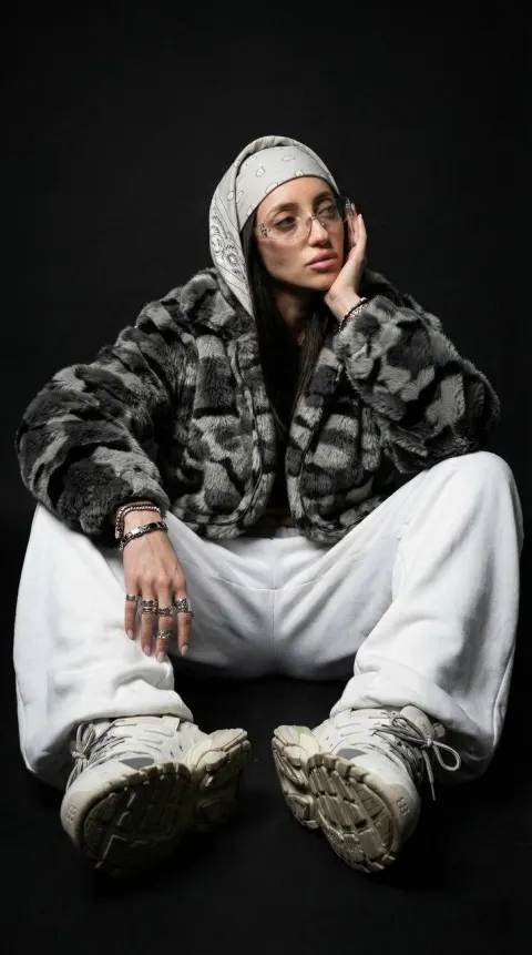 Streetwear Fashion Power Portrait