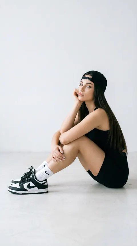 Street Cool Girl Film Portrait