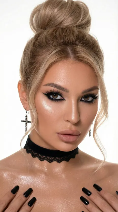 Bold Gaze Beauty Portrait