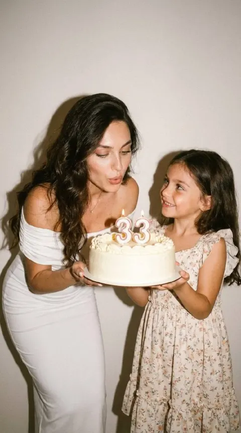 Timeless Birthday Portrait Past Present