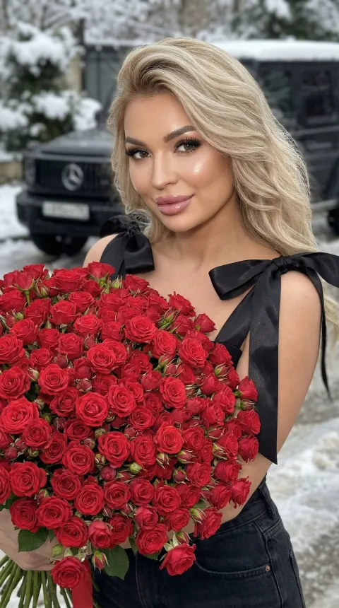 Winter Rose Beauty by Black G-Wagon
