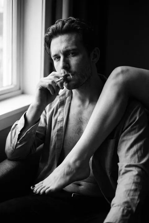 Vintage 70s Noir Portrait