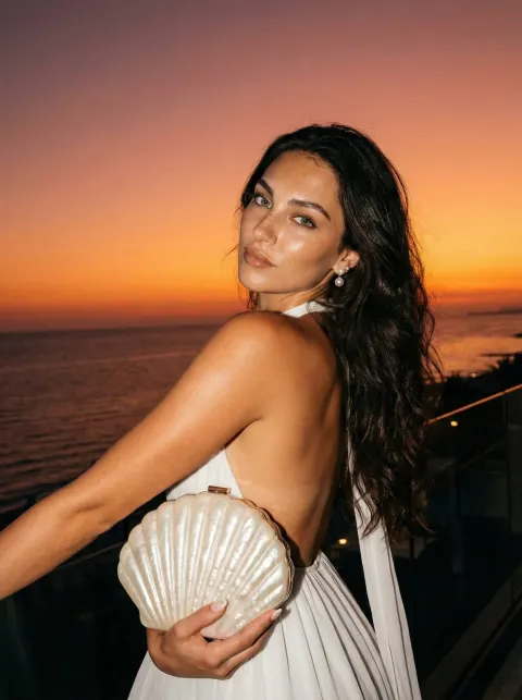 Sunset Balcony Portrait Magic