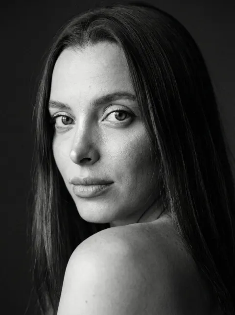 Cinematic Film Noir Portrait