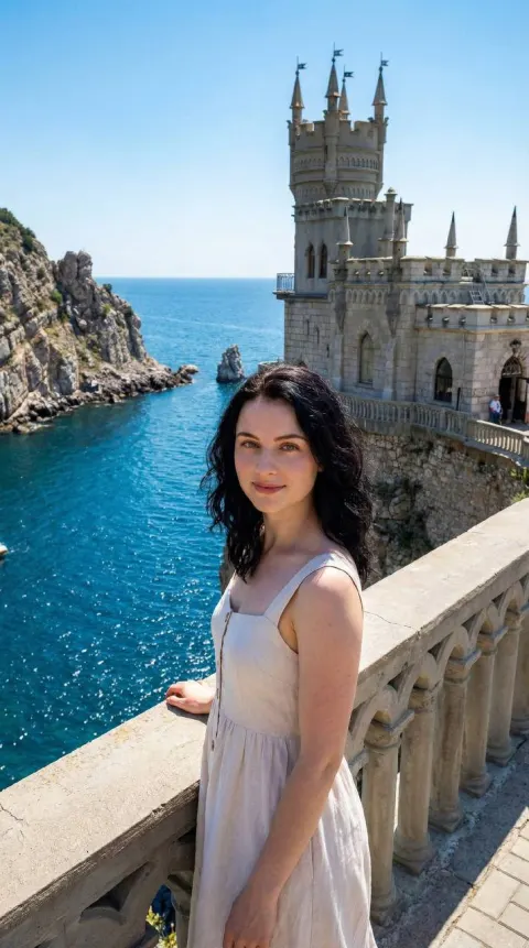 Swallow's Nest Castle Beauty Portrait