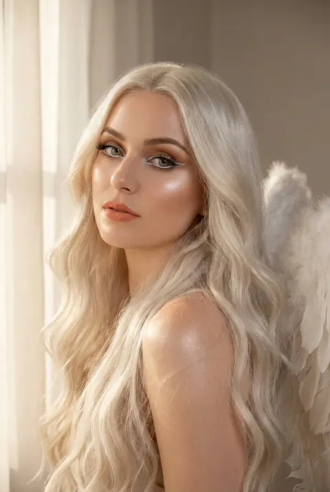 Angelic Portrait Divine Light