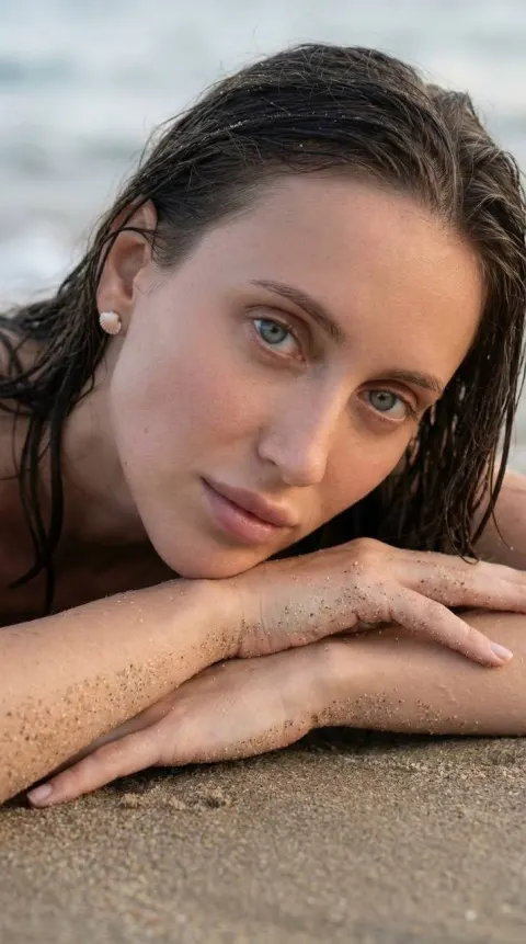 Wet Sand Beach Portrait