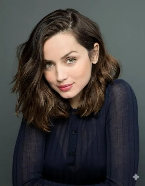 Ana de Armas High Fashion Portrait