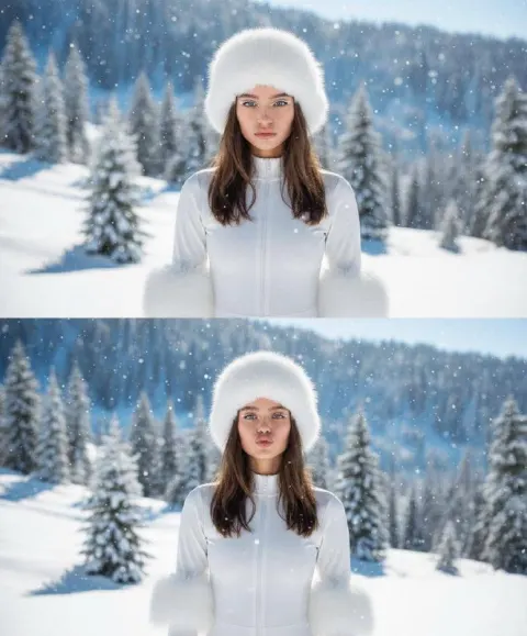 Snow Twin Fashion Portraits