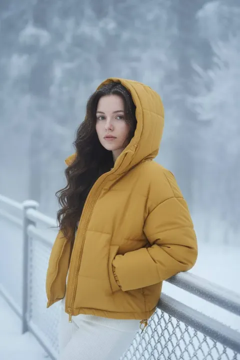 Old Money Winter Portrait in Frost