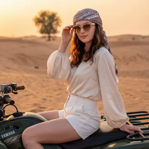 Desert Sunset Beauty on ATV