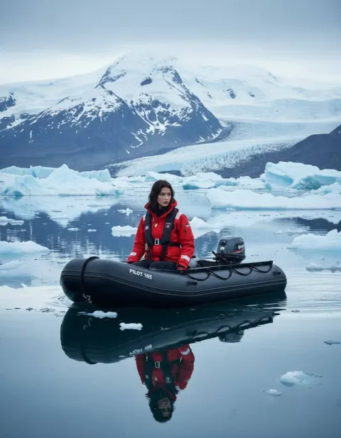 Arctic Explorer in Red