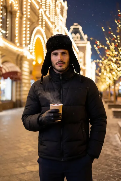 Moscow Winter Night Elegance