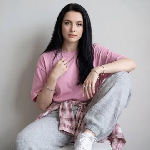 Confident Streetwear Studio Portrait