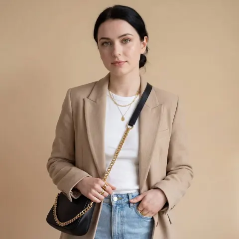 Urban Elegant Fashion Portrait