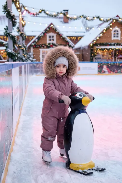 Penguin Skating Aid Winter Joy