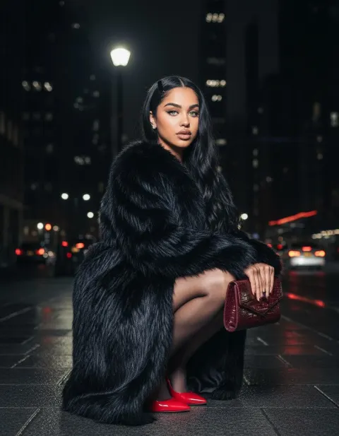 Night City Glamour Green Eyes