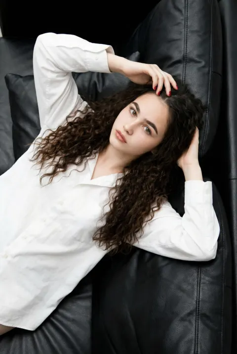 Relaxed Sofa Portrait Shoot