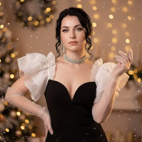 Luxurious New Year's Eve Portrait