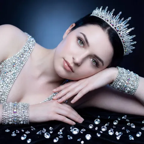 Crystal Ice Queen Portrait