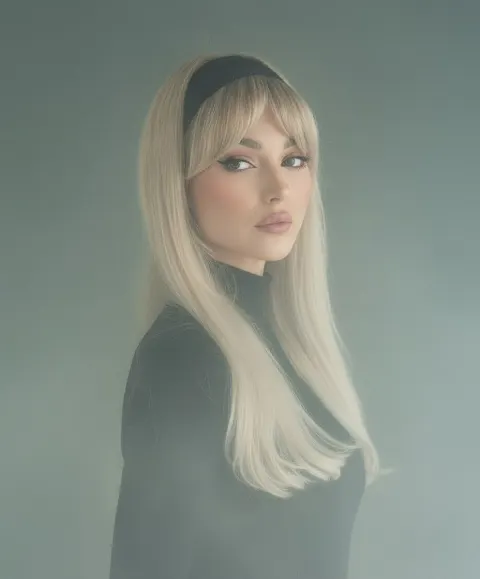 Atmospheric Foggy Studio Portrait