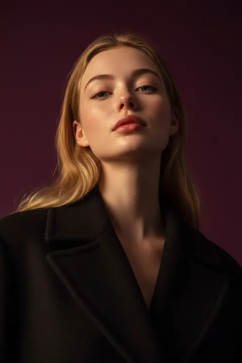 Cinematic Low Angle Portrait
