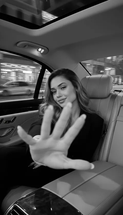 Night Luxury Car Candid