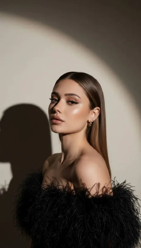 Black Swan Glamour Portrait