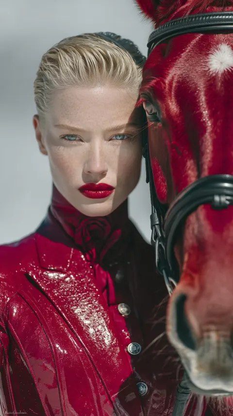 Scarlet Horse Aristocratic Fashion
