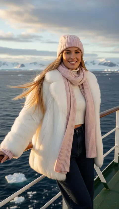 Antarctica Vogue Winter Fashion
