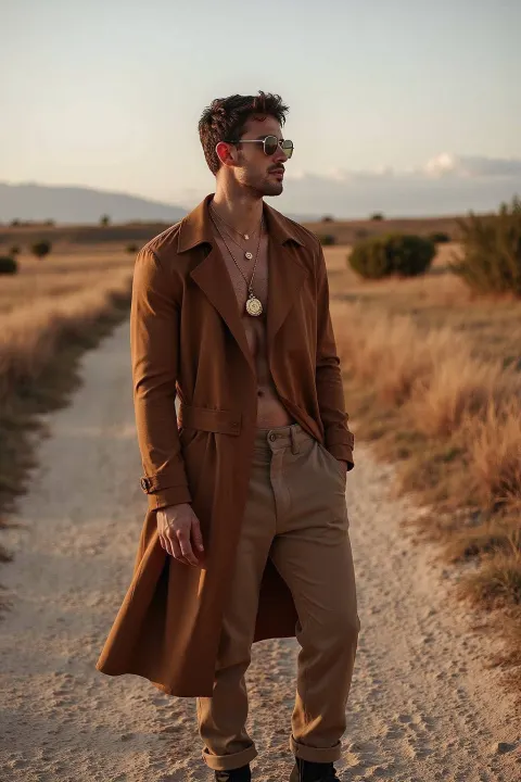 Terracotta Trench Country Stroll