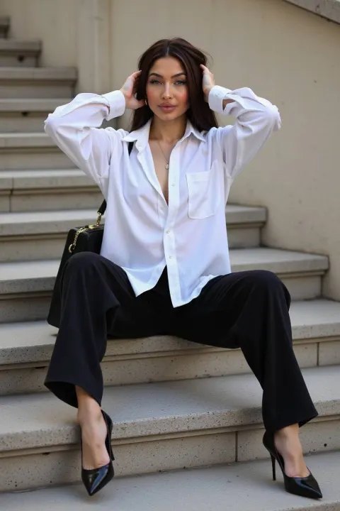 Paris Street Minimalist Fashion Style
