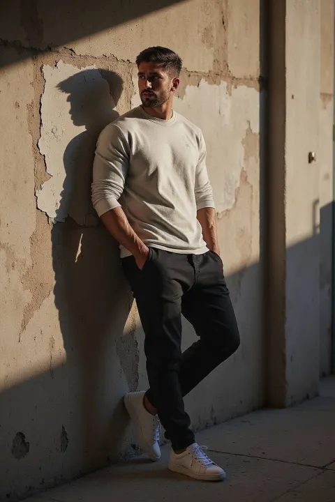 Urban Wall Shadow Editorial
