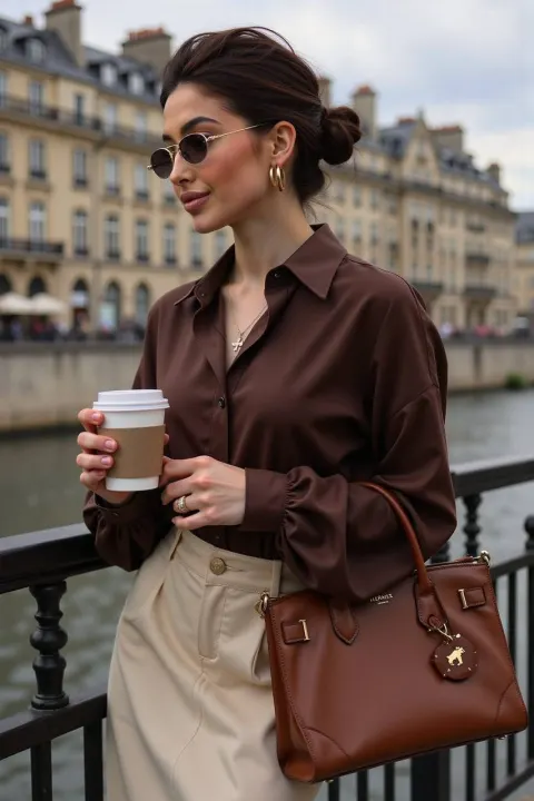 Parisian Old-Money Morning Stroll