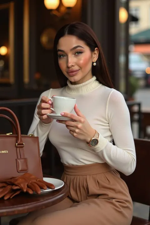 Paris Café Old Money Elegance