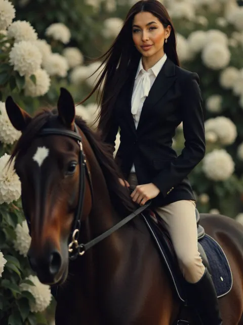 Equestrian Elegance Fashion Editorial