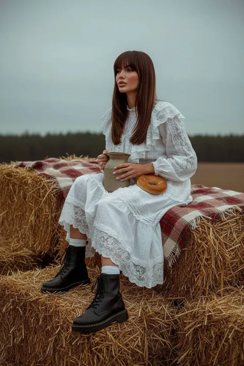 Vogue Countryside Pastoral Fashion