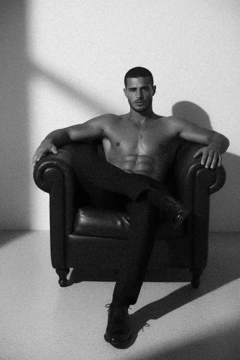 Monochrome Masculine Elegance