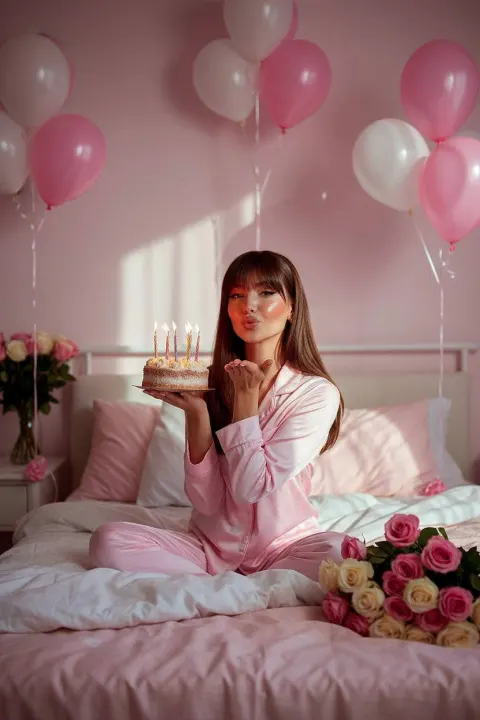 Pink Dreamy Birthday Celebration