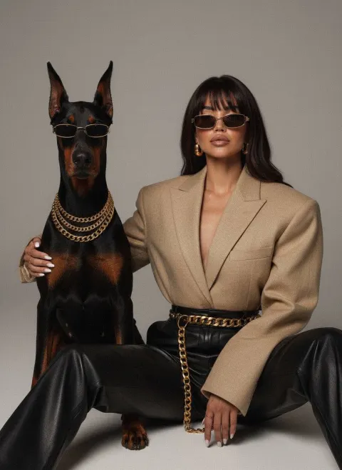 Power Duo Fashion Editorial