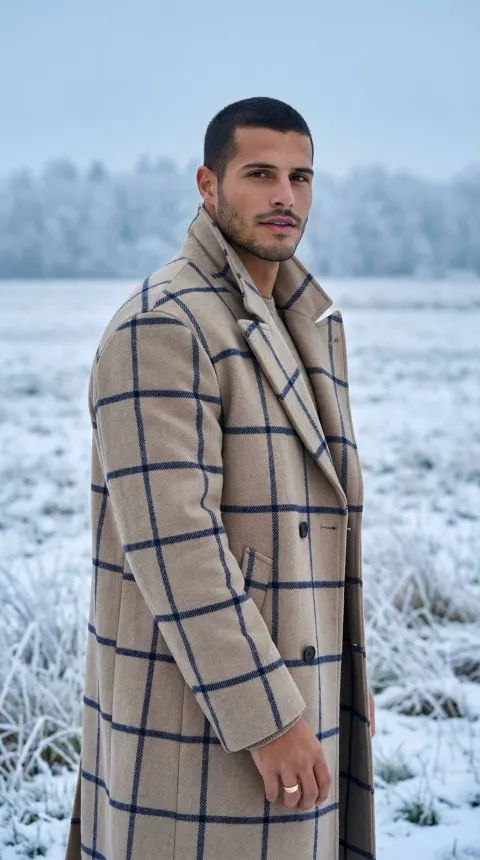 Winter Gentleman Editorial Portrait