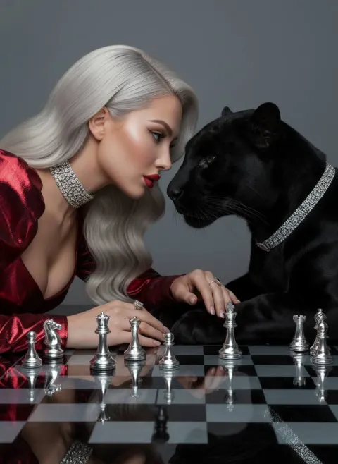 Panther's Chess Queen