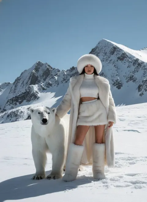 Arctic Queen Fashion Editorial