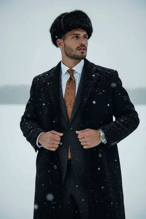 Snow Gentlemen Portrait