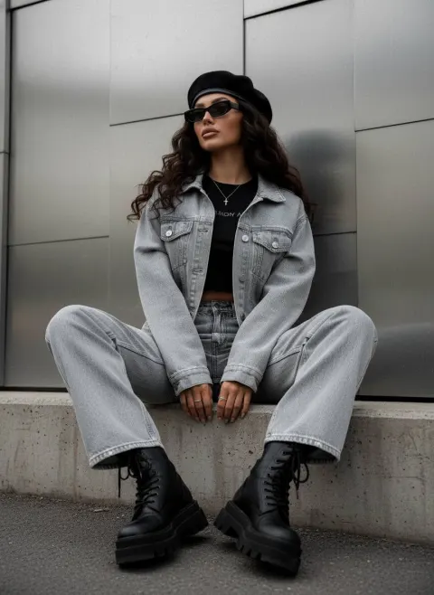 Neon Garage Streetwear Editorial