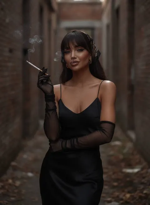 Smoke and Silk in Autumn Light