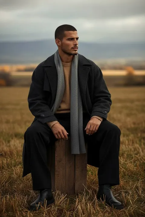 Autumn Field Masculine Style